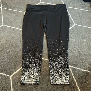Xersion fitted print leggings